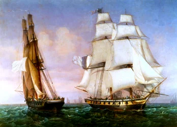 Napoleon verlaat het eiland Elba, 28 februari 1815
